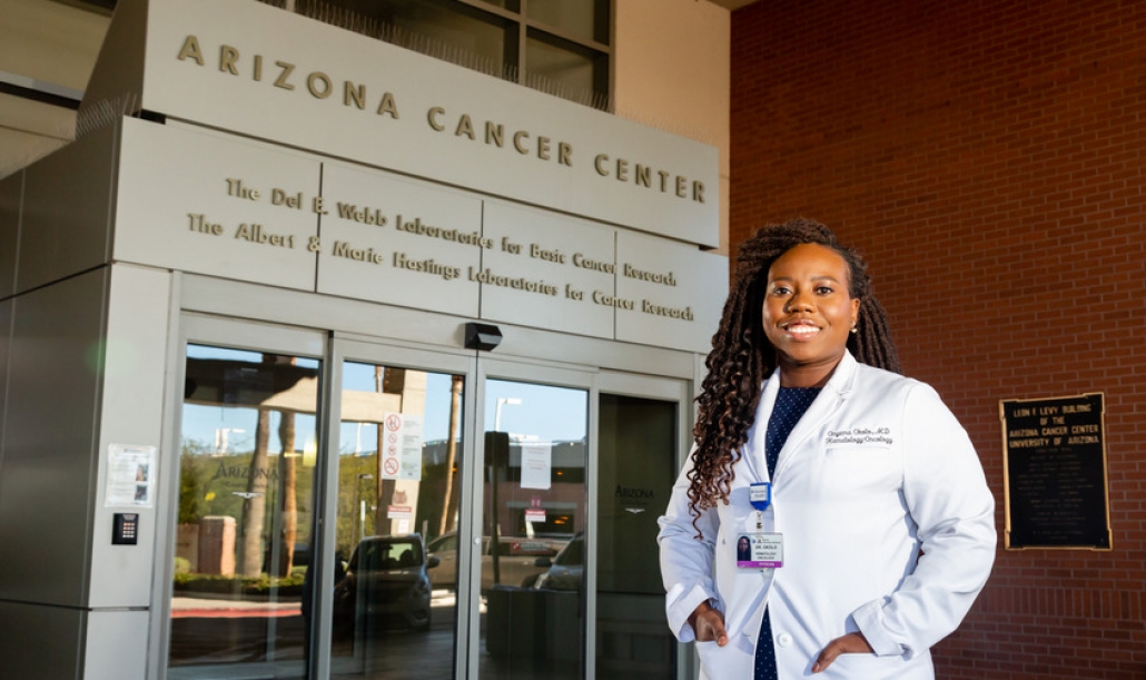 Onyemaechi Okolo, MD ’15, dual fellow in hem/onc and integrative medicine