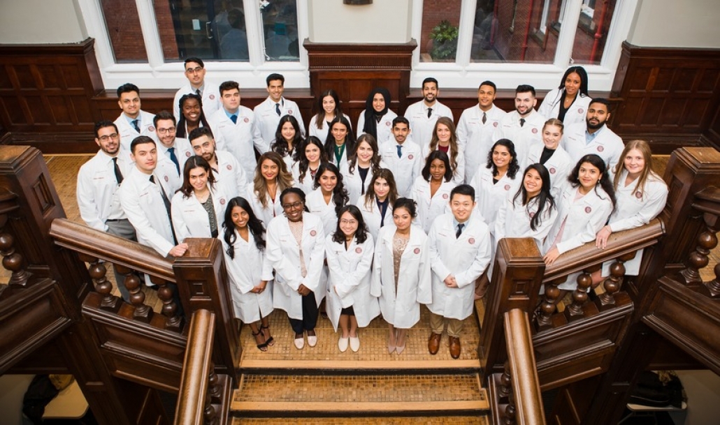 Thirty-eight students commit themselves to the medical profession with last month’s White Coat Ceremony in the UK, part of St. George’s University of Grenada School of Medicine/Northumbria University Four-Year MD Program. 