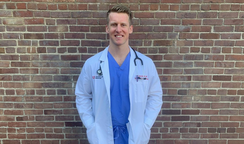 Matt Heckroth, MD '19, IM resident