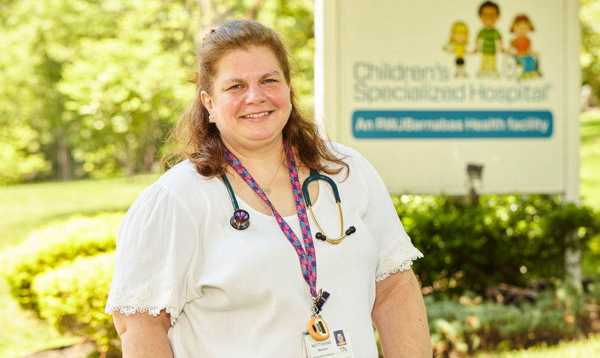 Tara Matthews, MD '99, development behavioral pediatrician at Children's Specialized Hospital in Mountainside, NJ