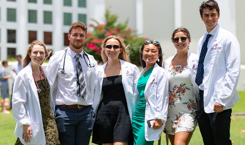 SVM Fall 2023 White Coat Ceremony - group picture