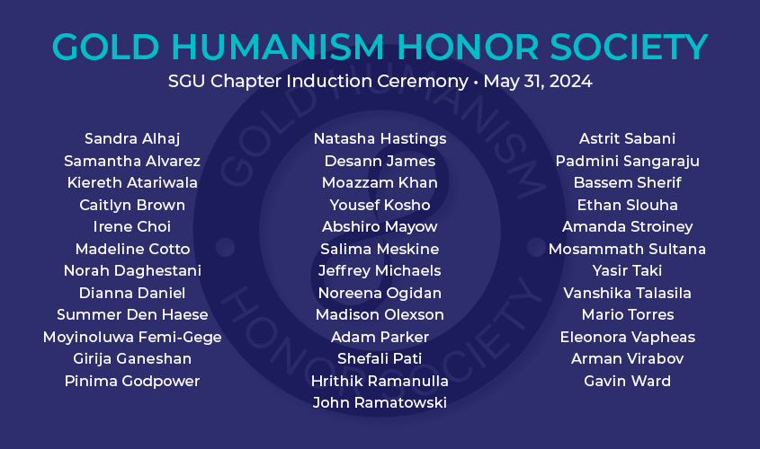 list of the 2024 GHHS inductees