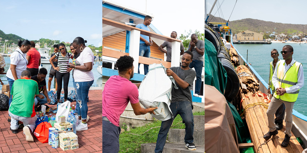 Hurricane Beryl relief efforts