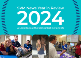 Collage of photos from the top svm stories of 2024