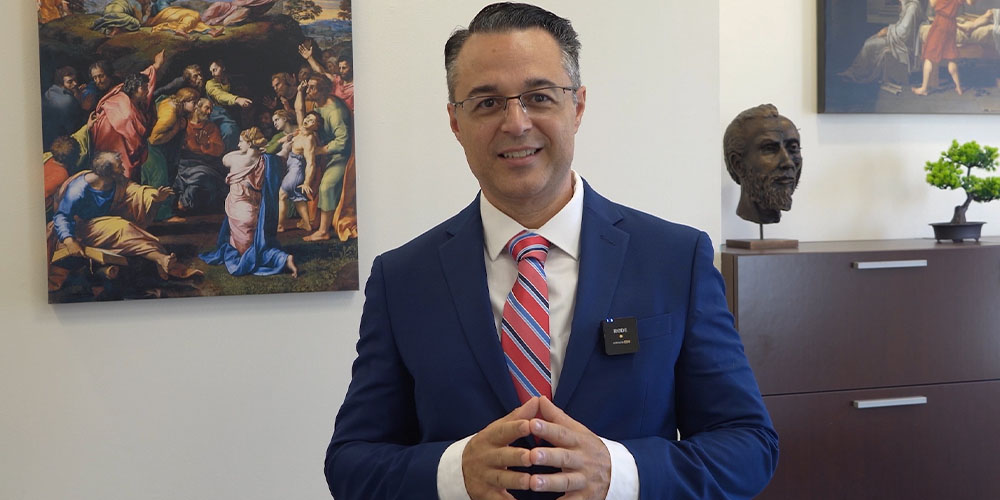 Dr. Marios Loukas, SGU president and dean of the School of Medicine